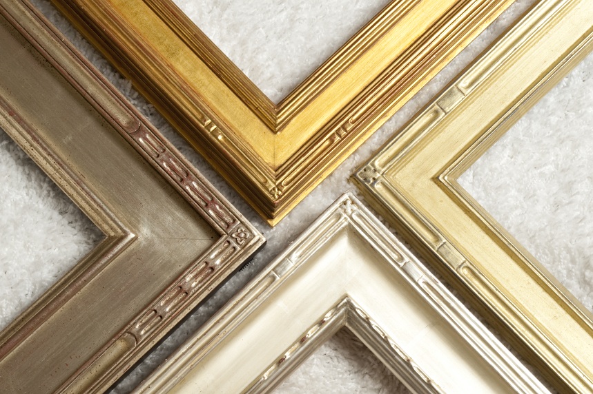 American Gold Leaf Frame Finish Example