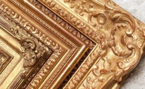 Gilded antique reproductuion French Picture Frames, custom framing