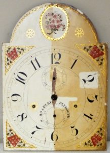 Antique Clock during restoration