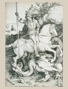 Albrecht Dürer, St George, after restoration