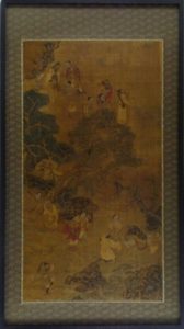 antique chinese painting art restoration