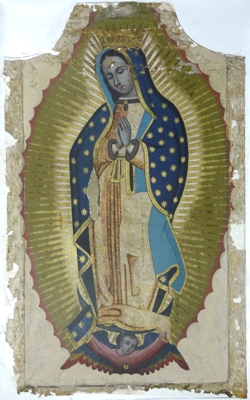 Our Lady of Quadalupe Before Restoration