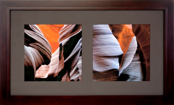 seamless hardwood picture frame