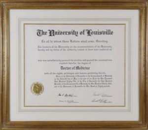 restored diploma