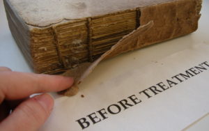 book conservation restoration