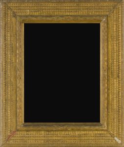 Stanford White custom picture frame restoration and conservation example