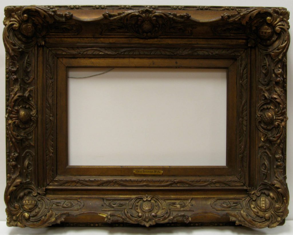 Picture Frame Restoration and Conservation process example