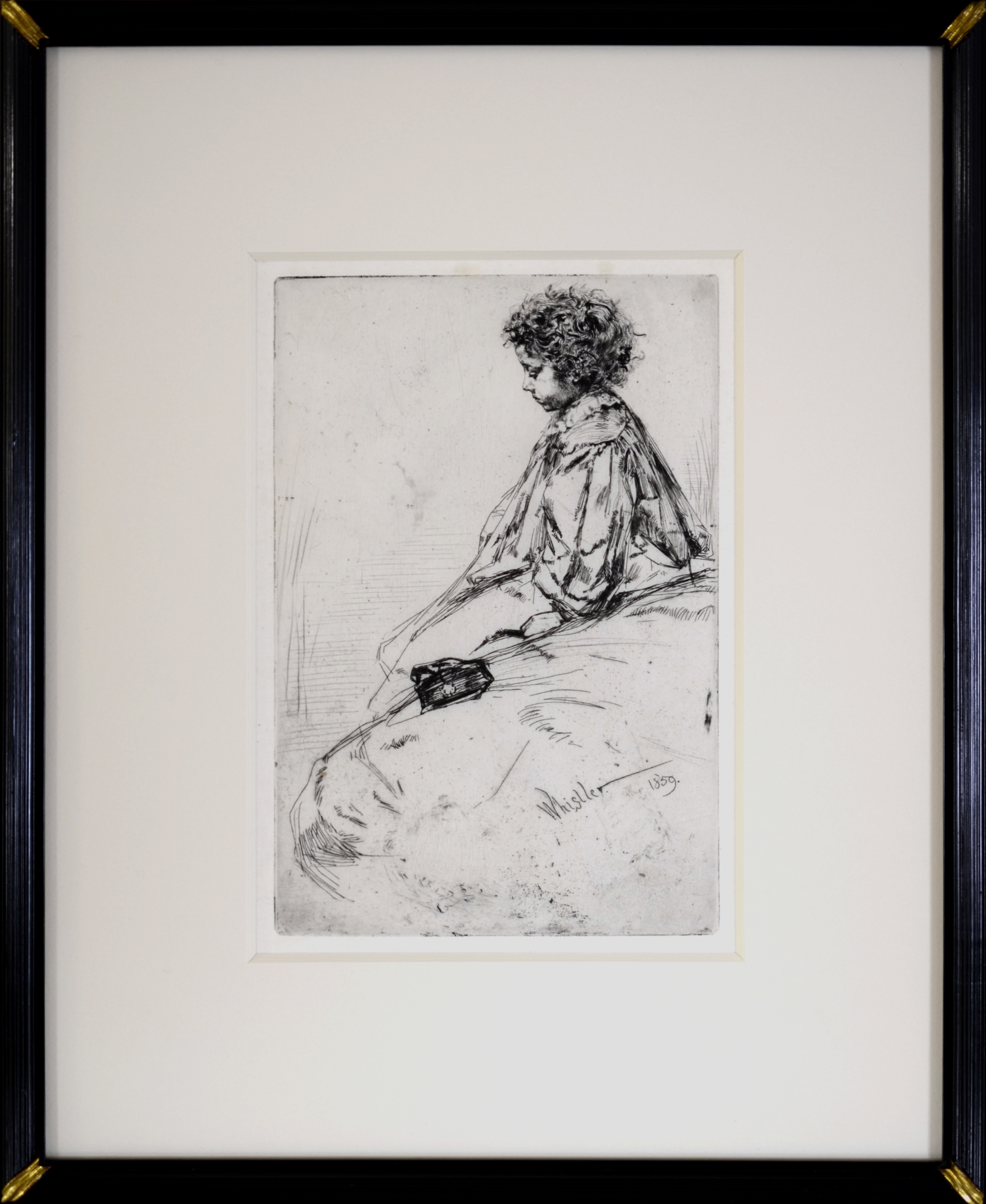 James Abbott McNeill Whistler artwork restored by Oliver Brothers
