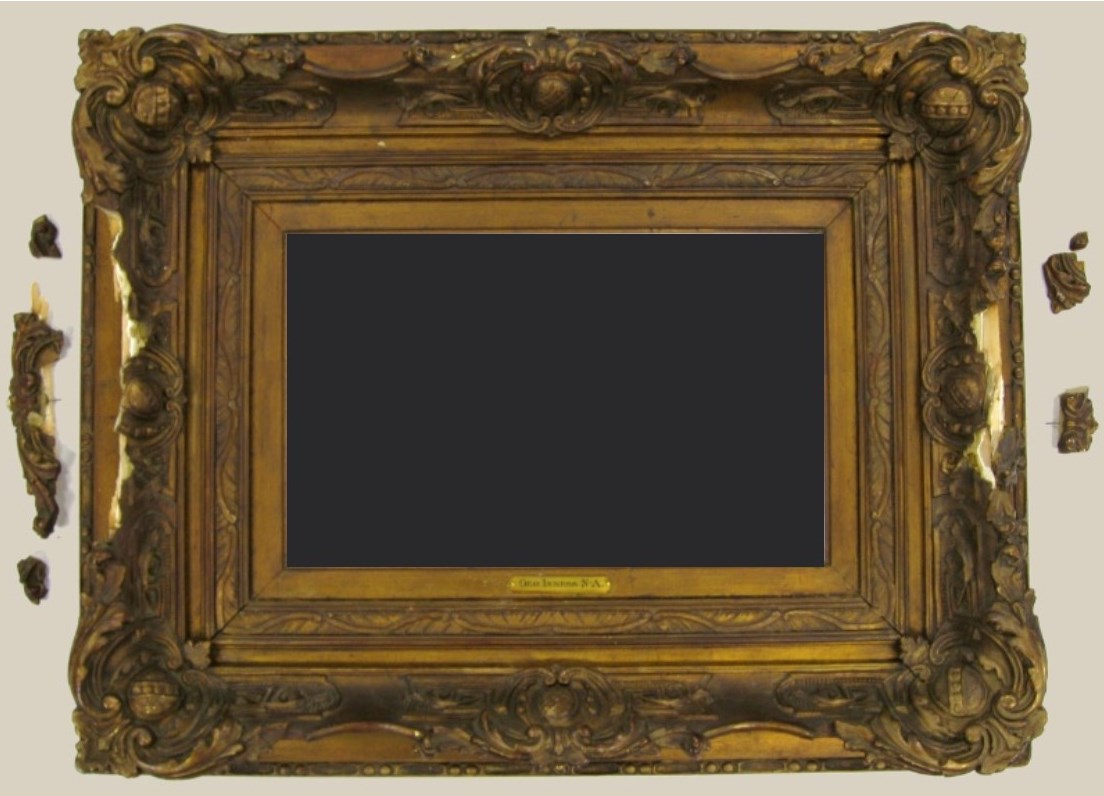 Frame for George Inness Painting (Before Restoration)