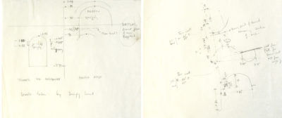 Quick survey notes and measurements of the Samatya fresco site labeled as “niche with fresco near Yidi Kuli”, from the Byzantine Institute and Dumbarton Oaks Fieldwork Records and Papers