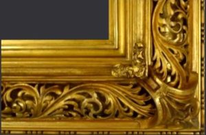 gilded picture frame restoration