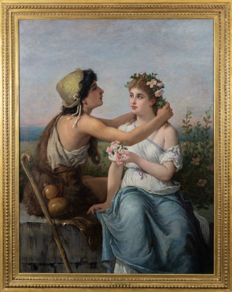 Painting after restoration